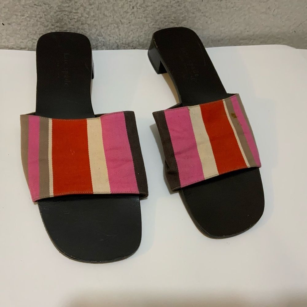Kate Spade New York Women's Multi Color Slide Sandal size 9B